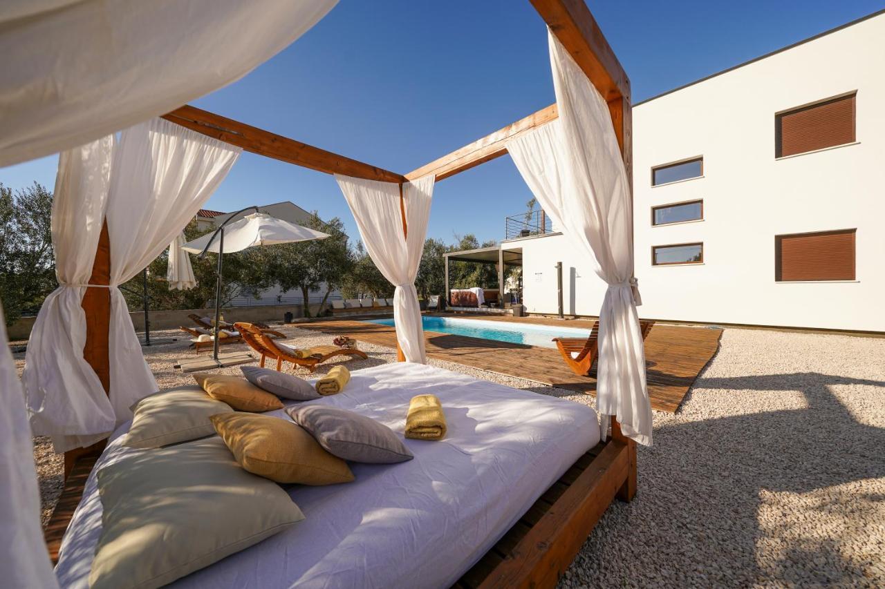 Villa Suncica With Heated Pool, Jacuzzi And Bikes Near Zadar Sukošan エクステリア 写真